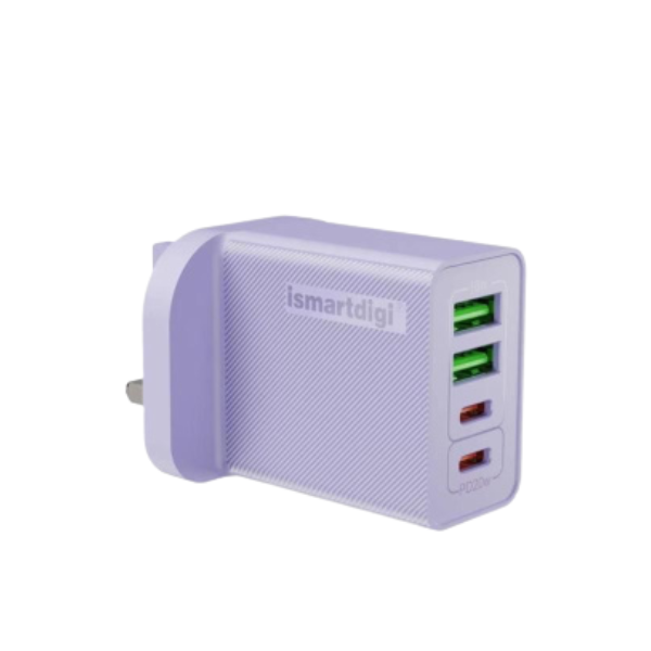 Ismartdigi 40W 4USB 快充插牆式充電器 IS-40W-2C【原裝行貨】