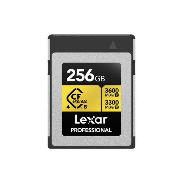 Lexar® Professional GOLD CFexpress™ 4.0 Type B 記憶卡【原裝行貨】