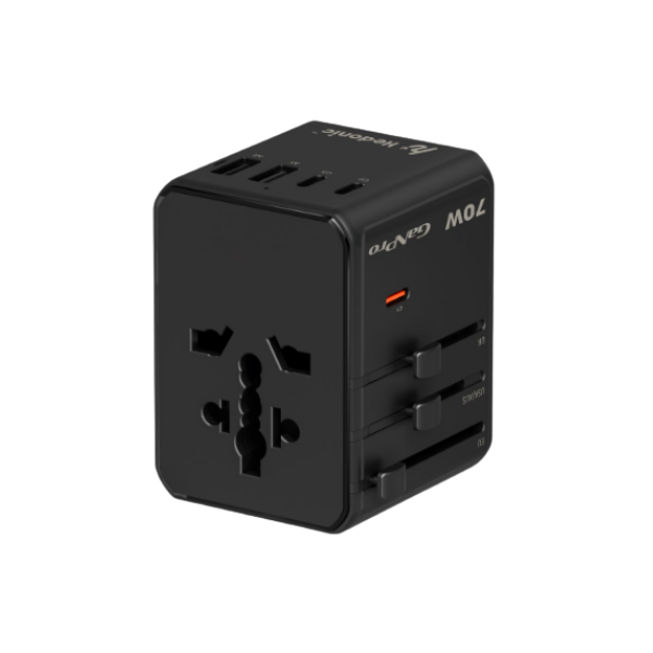 Hedonic 5位 PD 3.0 70W GAN Pro 通用旅行轉插 81071, 81072【香港行貨】