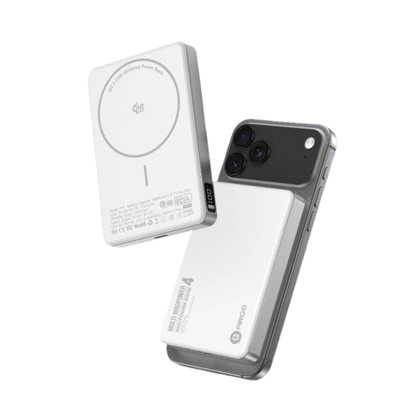 ARGO MM4 極致纖薄磁吸行動電源 Qi2.2. 45WPD Power Bank【原裝行貨】【3C認證】