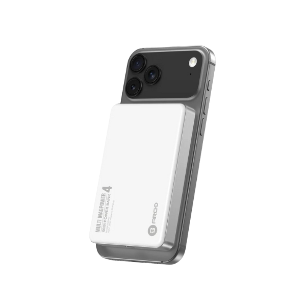 ARGO MM4 極致纖薄磁吸行動電源 Qi2.2. 45WPD Power Bank【原裝行貨】【3C認證】