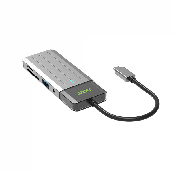 Acer 6 IN 1 USB-C Mini Dock 擴展器 ODK3I0【原裝行貨】
