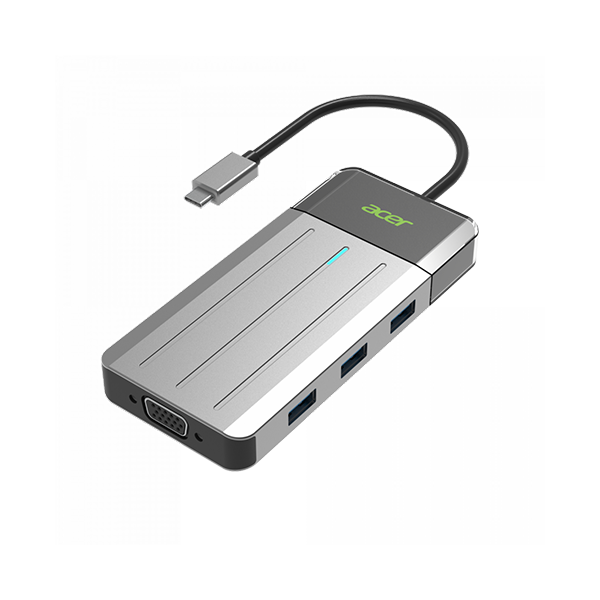 Acer 7 IN 1 USB-C Travel Dock ODK3J0 擴展器【原裝行貨】