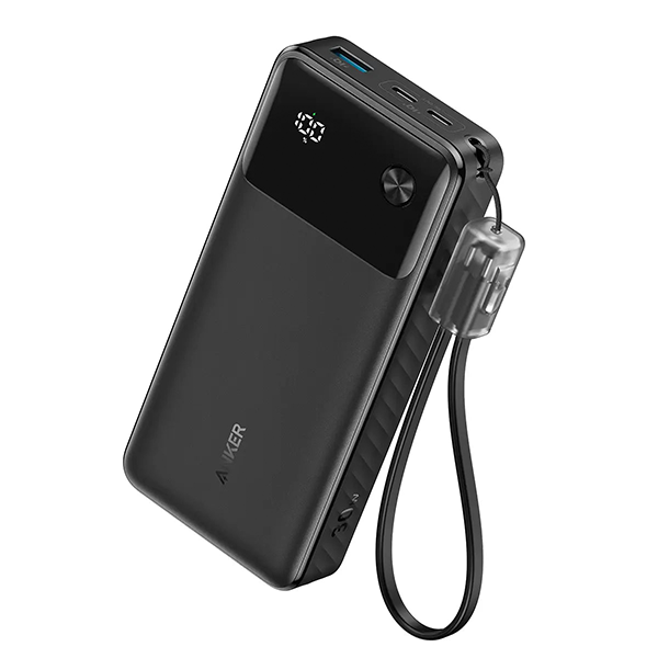 Anker Power Bank Powercore 20000mAh 30W 帶線行動電源 A1384【原裝行貨】