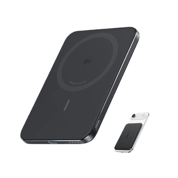 Anker Nano Power Bank (5K, MagGo, Slim) 5,000mAh 行動電源 A1665【原裝行貨】