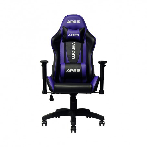 ARES VENOM Series Gaming Chair 人體工學高背電競椅（黑色／紅色／藍色／紫色）【原裝行貨】