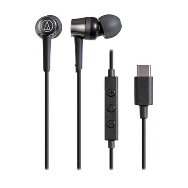 Audio-Technica ATH-CKD3C USB Type-C 耳塞式耳機 黑色【原裝行貨】