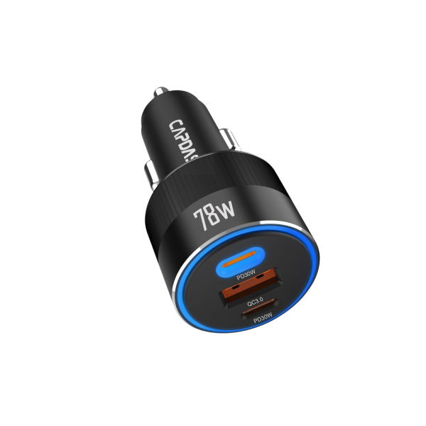 Capdase Rapider 3P78 PD 3.0 - 78W Fast Charging Car Charger CA00-R1901【原裝行貨】