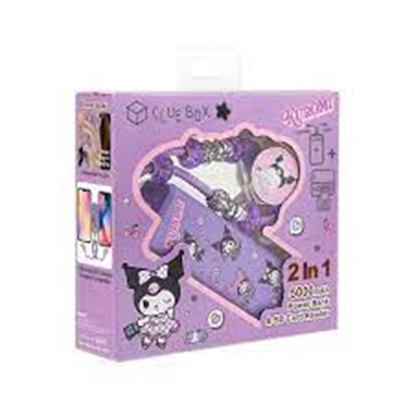 Clue Box x Sanrio characters 2-In-1 5000mAh 充電器 + SD讀卡器 CB-PBL3-CR