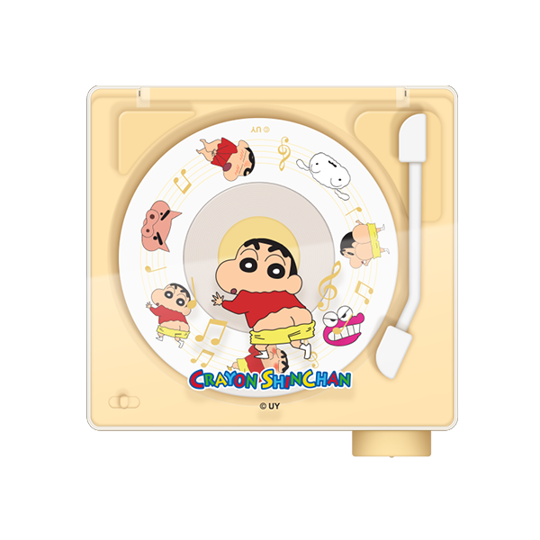 Crayon Shinchan 蠟筆小新黑膠造型無線喇叭【原裝行貨】