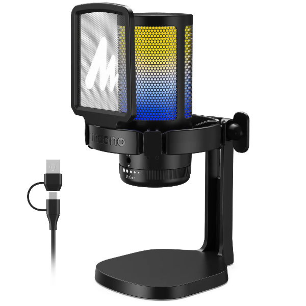 Maono RGB Conderser Microphone RGB電容式麥克風 DM20【香港行貨】