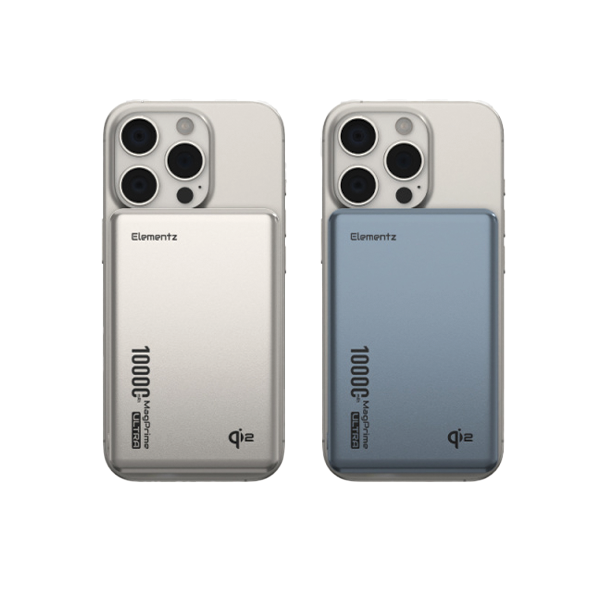 Elementz MagPrime Ultra U10 Qi2 認證磁吸無線行動電源 10000mAh PMP-U10【原裝行貨】