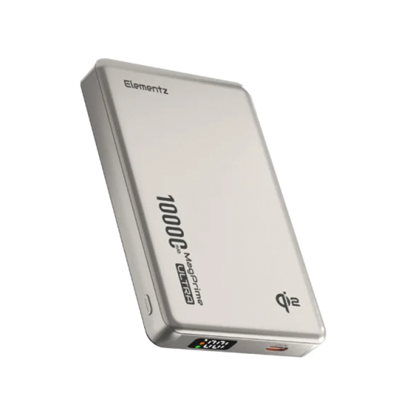 Elementz MagPrime Ultra U10 Qi2 認證磁吸無線行動電源 10000mAh PMP-U10【原裝行貨】