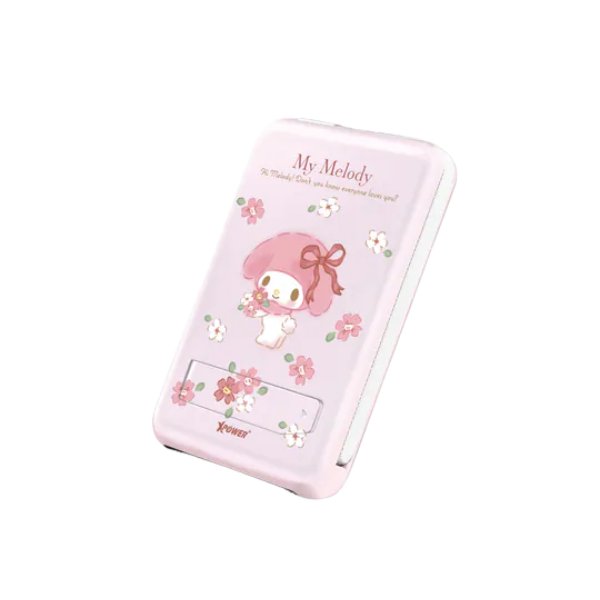 XPower x Sanrio M10C+ 6合1 10000mAh多功能迷你20W PD3.0+ 磁吸無線快充移動電源 3C版本【原裝行貨】