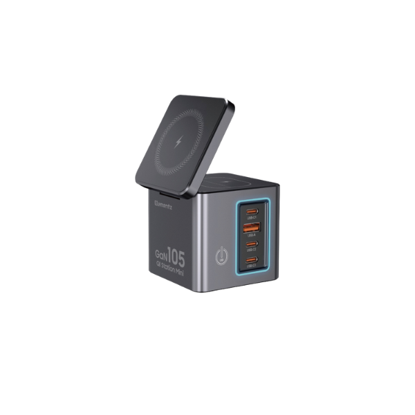 Elementz 6合1磁吸式無線充電座 PD-105W【原裝行貨】