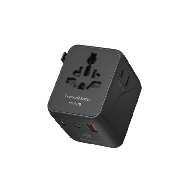 Elementz TravelMate Mini 25W Travel Adapter 旅行充電器 PT-M25【原裝行貨】