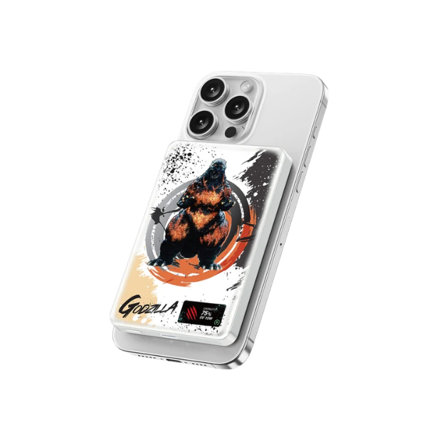 XPower x Godzilla MagDiaita2 (MDT2) 10000mAh PD3.0+QI2 第3代彩屏顯示鋁合金磁吸移動電源【原裝行貨】 (副本)