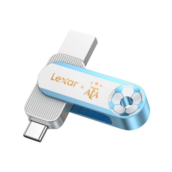 Lexar JumpDrive Solid State Dual Drive D500 阿根廷國家隊（AFA）聯名版【原裝行貨】