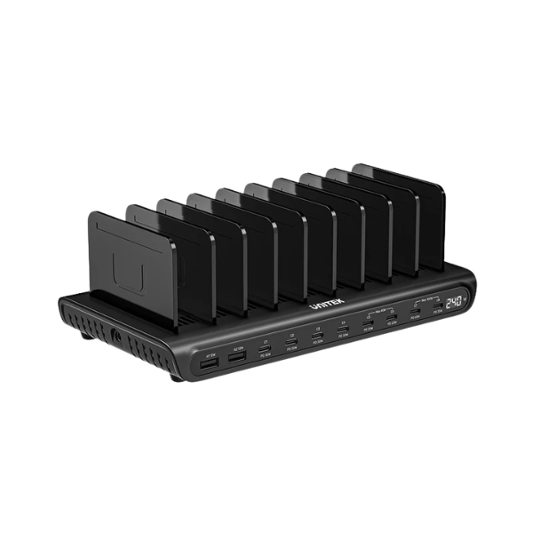 Unitek uCharge 240W 10端口USB智能充電站  P1230CBK01【原裝行貨】