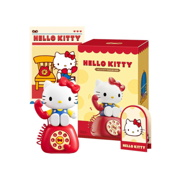 MarTube x HelloKitty 復古電話機搖頭音響【原裝行貨】