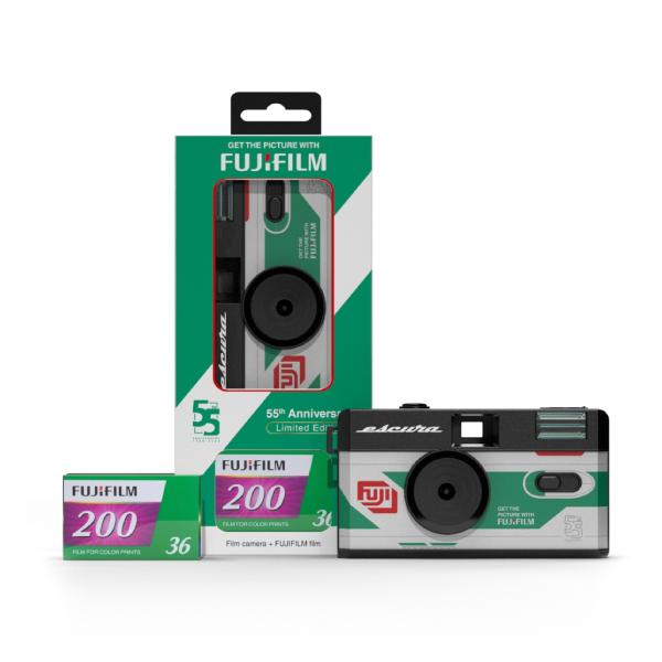 Fujifilm 55周年限定相機連菲林套裝 (送限量Fujifilm環保袋)【原裝行貨】