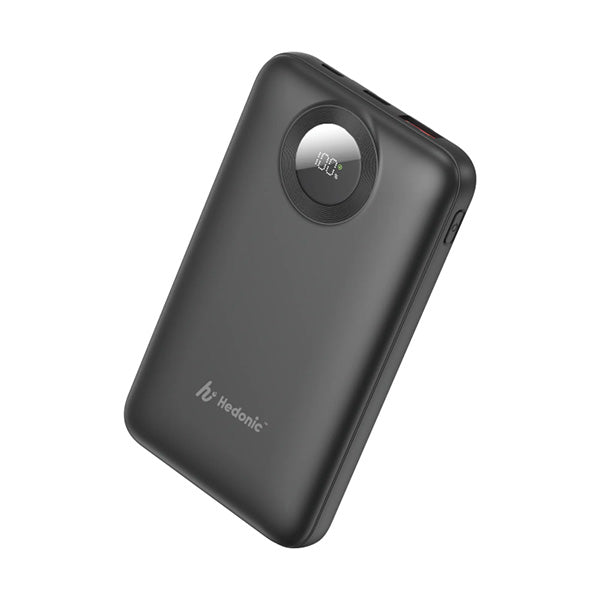 Hedonic 10000mah (38.5Wh) PD 3.0 22.5W Lightning & USB-C 流動充電池 (升級版)【原裝行貨】