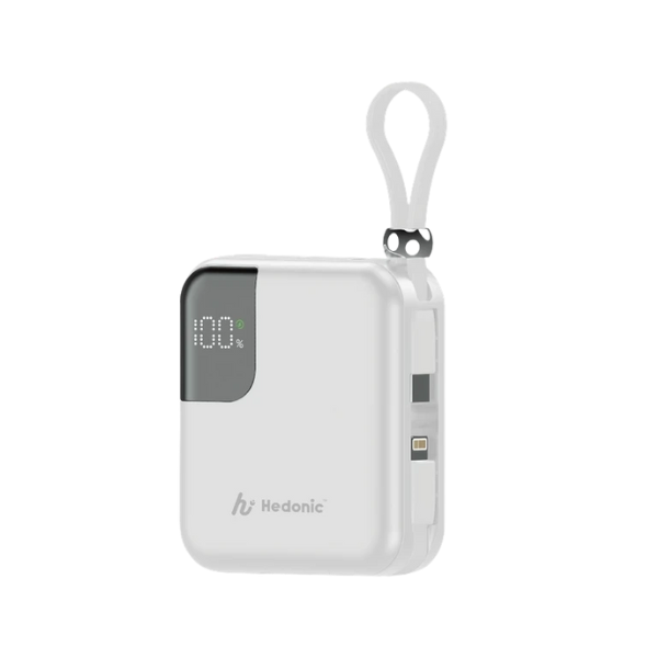 Hedonic 38.5Wh PD 3.0 22.5W Lightning & USB-C 流動充電池 (第三代) 10000mAh (81059黑色 /81060白色)【3C認證】【原裝行貨】