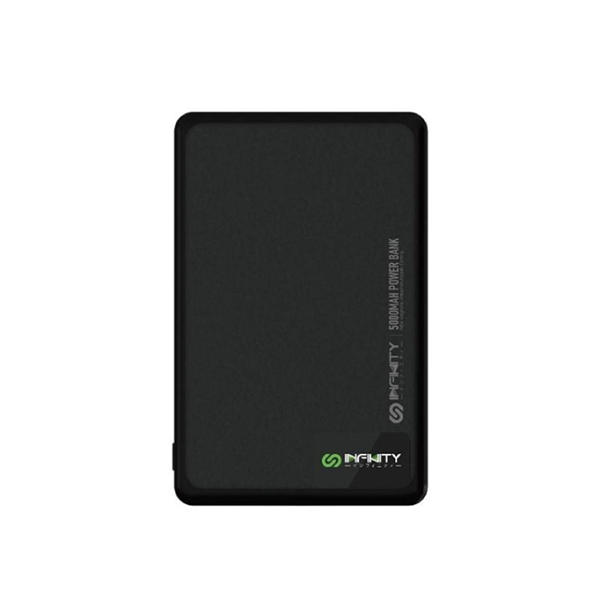 INFINITY IN-S5 4in1 Qi2 5000mAh S5 LED顯示屏 X GaN激薄外置充電器【原裝行貨】