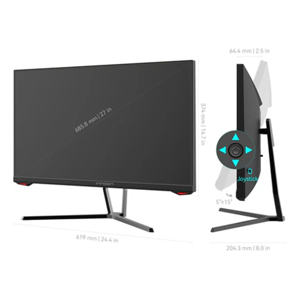 INNOCN 27" 27G1G Plus 180Hz FHD Fast IPS (16:9) 電競顯示器 (MO-IN27G1G)【原裝行貨】