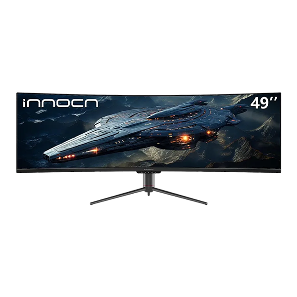 INNOCN 49" DQHD VA 120Hz 1800R 32:9 曲面顯示屏 - 49C1R (MO-IN49C1R*1/LB-MON*1)【原裝行貨】