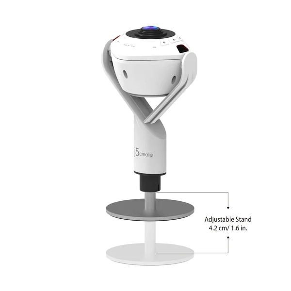 J5Create JVU368 360° AI智慧全景視訊會議攝影機【原裝行貨】