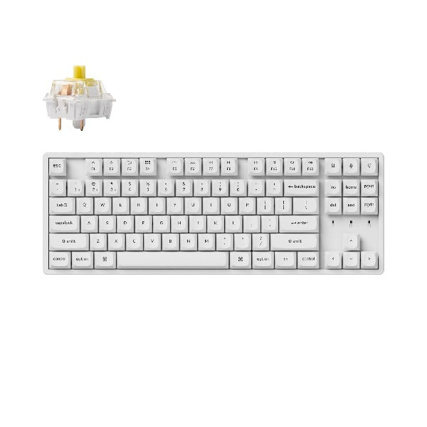 Keychron K8 Pro 鋁合金無線機械鍵盤QMK / VIA 自定義鍵盤 (可換軸 Hot-Swappable) 【香港行貨】