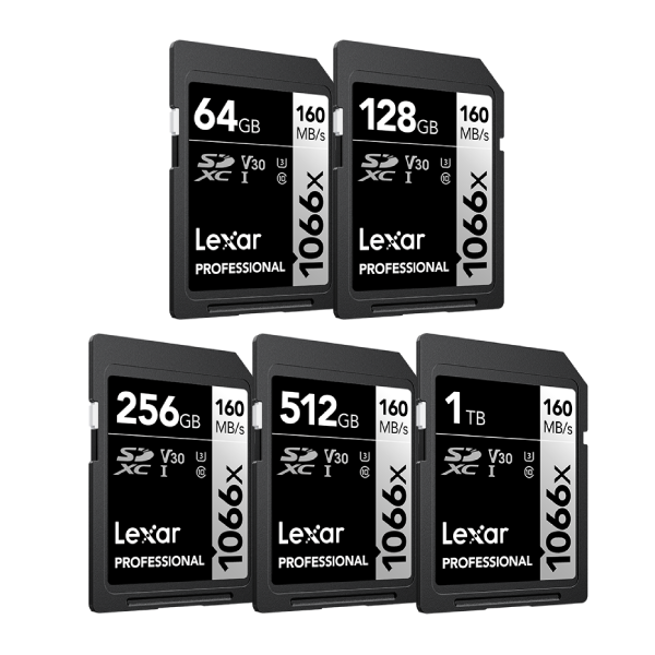 Lexar 1066x SILVER Series Professional SDXC™ UHS-I SD Card 記憶卡【原裝行貨】