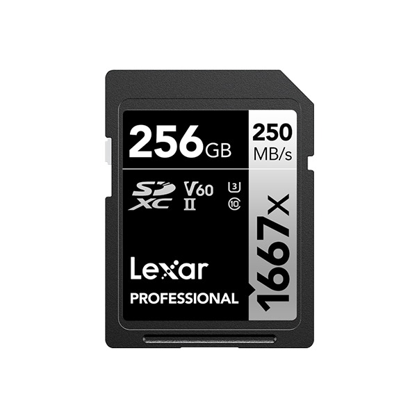 Lexar 1667x SILVER Series Professional SDXC™ UHS-II SD Card 記憶卡【原裝行貨】