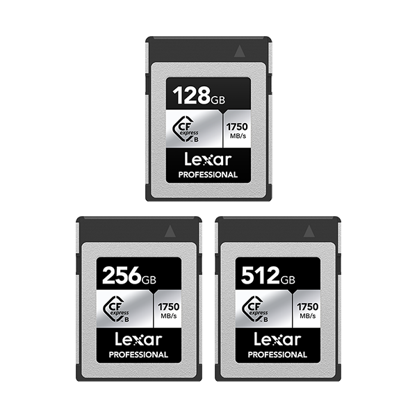 Lexar® Professional CFexpress™ Type B Card SILVER Series (128/256/512GB)高速記憶卡【原裝行貨】