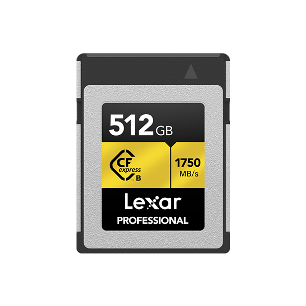 Lexar GOLD Series Professional CFexpress Type B Card (1TB/2TB/64/128/256/512GB) 高速記憶卡【原裝行貨】