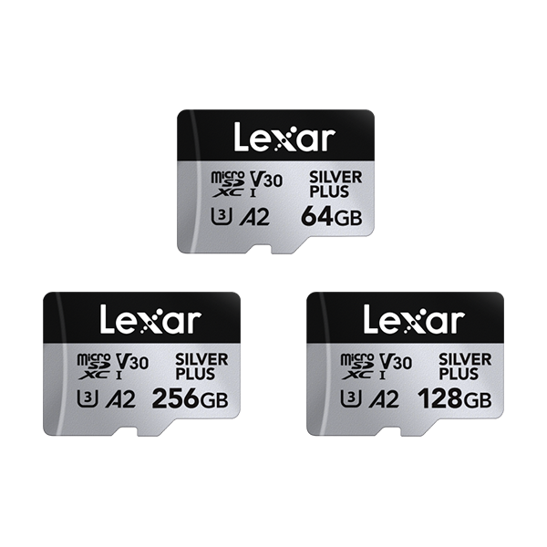 Lexar® Professional SILVER PLUS microSDXC™ UHS-I Card 記憶卡【原裝行貨】