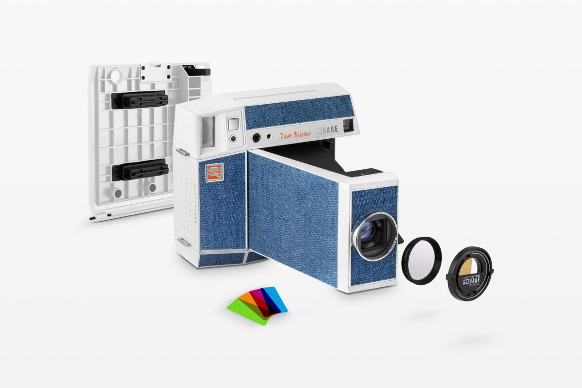 Lomography Lomo’Instant  方形即影即有相機連鏡頭套裝 - The Blues 版本 li700blues【原裝行貨】