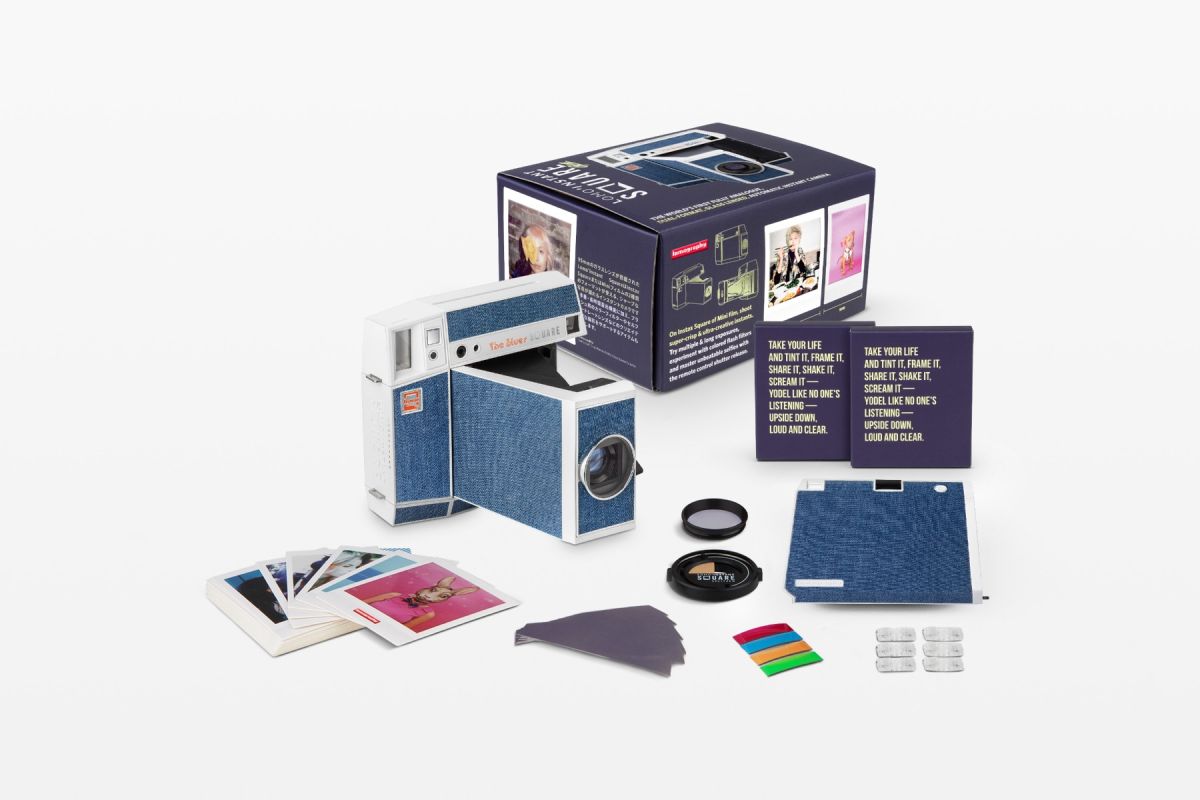 Lomography Lomo’Instant  方形即影即有相機連鏡頭套裝 - The Blues 版本 li700blues【原裝行貨】