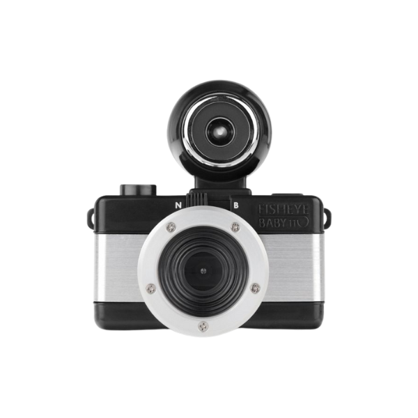 Lomography Fisheye Baby 110 菲林相機－型格黑色和銀色金屬版本 fcp110bm【原裝行貨】