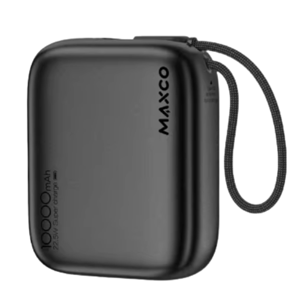 MAXCO Cube 22.5W 內置Type-C充電線迷你移動電源 10000mAh MP51【原裝行貨】【3C認證】