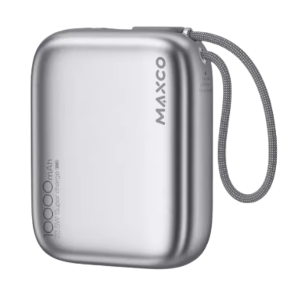 MAXCO Cube 22.5W 內置Type-C充電線迷你移動電源 10000mAh MP51【原裝行貨】【3C認證】
