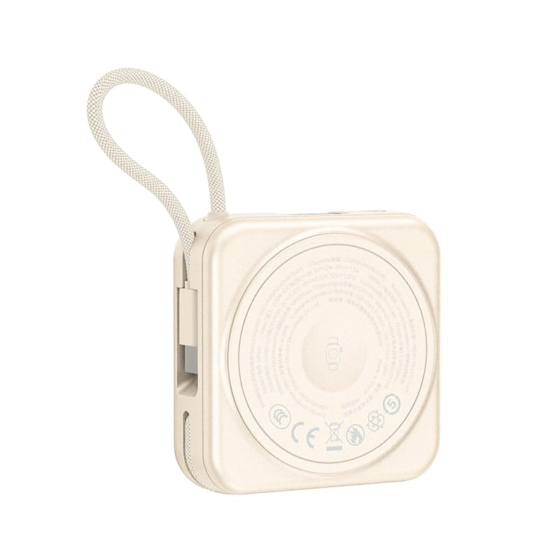 MAXCO Mini MagSafe 支架磁吸無線充電池10000mAh MP65【原裝行貨】【3C認證】