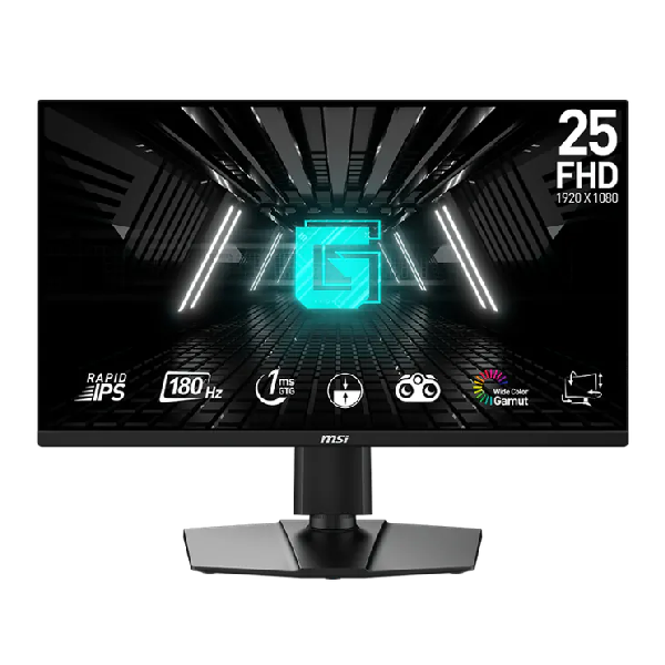 MSI G255PF E2 (24.5" Rapid IPS Panel / FHD / 180Hz Refresh Rate) 平面電競顯示器 MO-MG25PF2【原裝行貨】