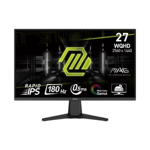 MSI MAG 275QF 27吋 電競顯示器 (WQHD/180Hz/Rapid IPS/0.5ms) MO-MA275QF【原裝行貨】