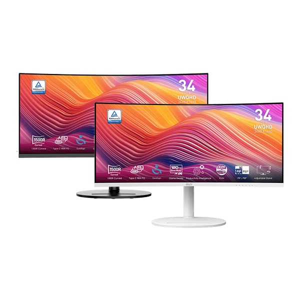 MSI Modern Series MD342CQP/MD342CQPW 34" UWQHD VA 120Hz Monitor (MO-MD34CQP/MO-MD34CQW)