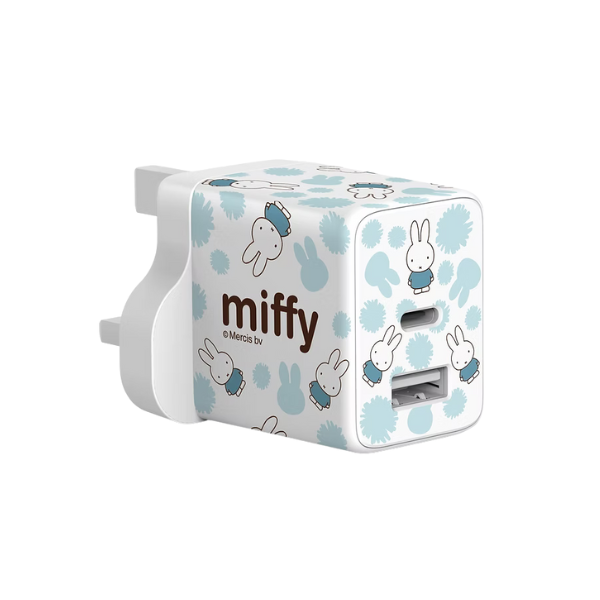 Miffy 2 Port 35W PD 3.0 & QC 3.0 GaN 充電器 MIF32【原裝行貨】