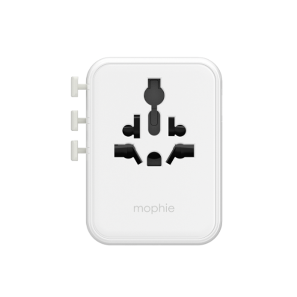 Mophie Essentials 70W Gan 旅行多國萬用插頭【原裝行貨】