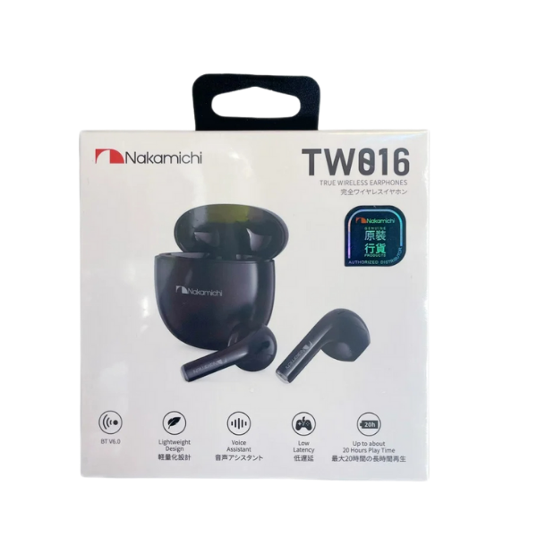 Nakamichi 藍牙真無線耳機 TW016【原裝行貨】
