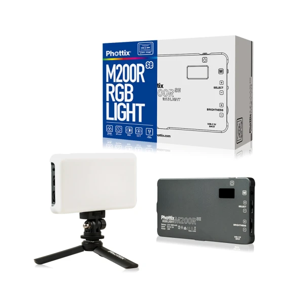 PHOTTIX M200RSE RGB LIGHT 口袋補光燈【原裝行貨】